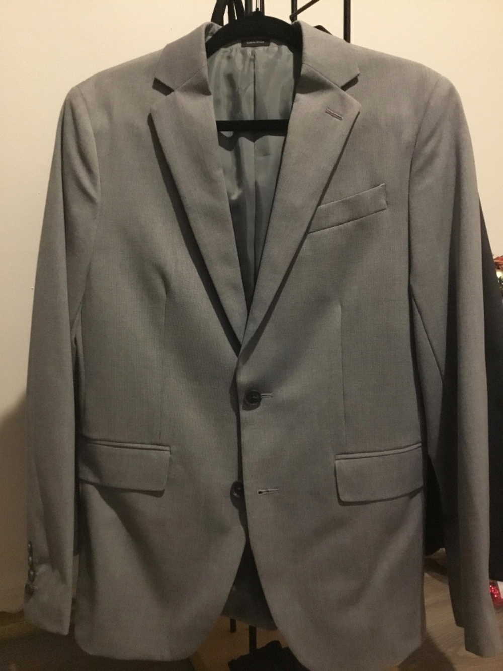 Light Gray Suit Jacket 16-18 boys or Adult extra small to small